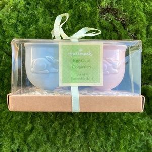 Ceramic Egg Cup Candle Holders